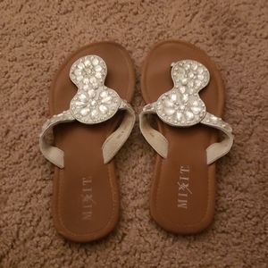 Embellished sandals